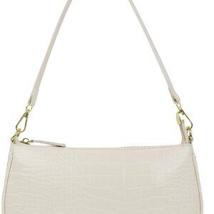 Retro Classic Crocodile PU Clutch Purse Women Zipper Shoulder Tote